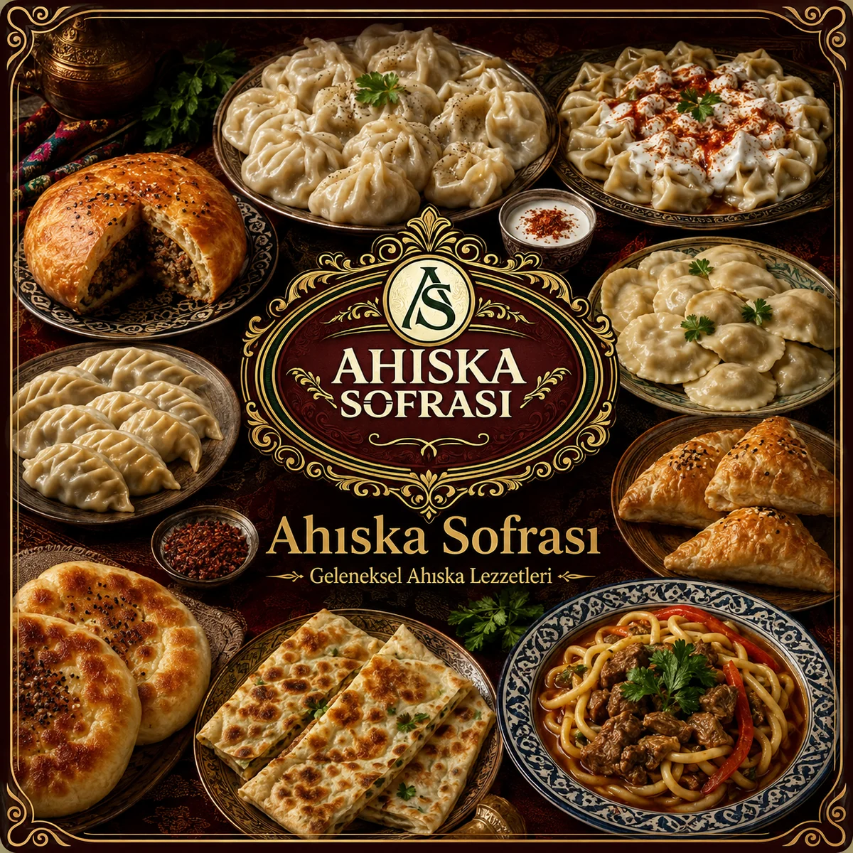 Ahıska Sofrası geleneksel yemek çeşitleri